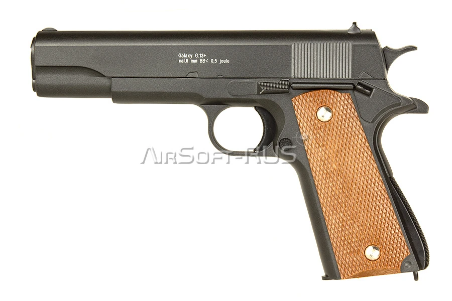 Пистолет  Galaxy Colt 1911 с кобурой spring (G.13+)