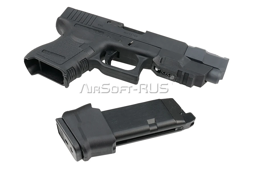Пистолет WE Glock 26С Gen.3 GGBB (GP622F)