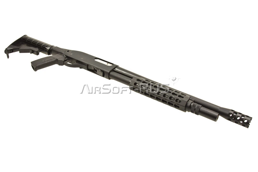 Дробовик APS Remington 870 Tactical keymod (CAM MKII-T)