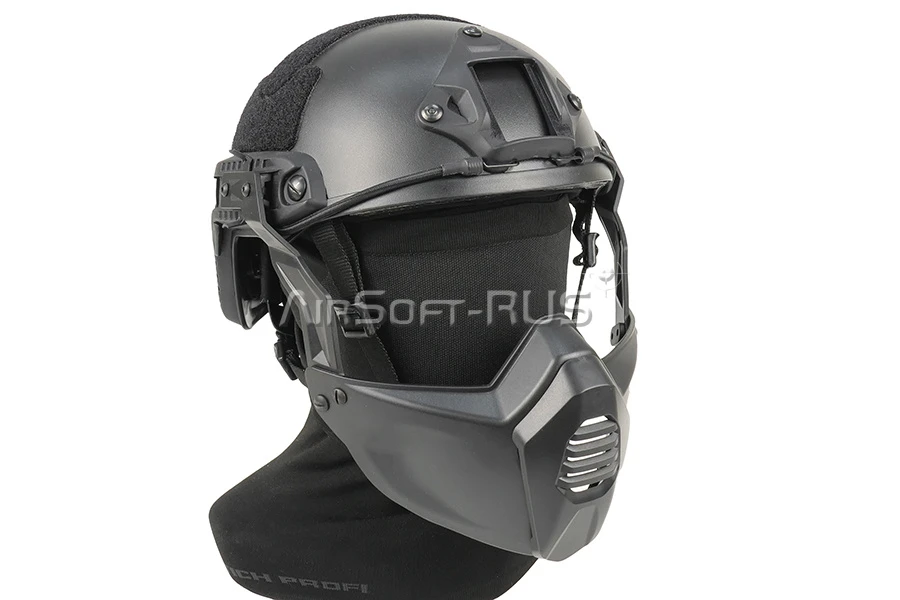 Защитная маска FMA для крепления на шлем BK (TB1354-BK)