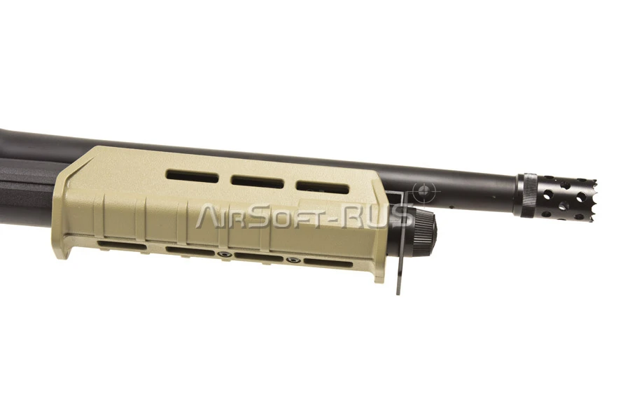 Дробовик Cyma Remington M870 short MAGPUL tactical пластик TAN (CM356TN)