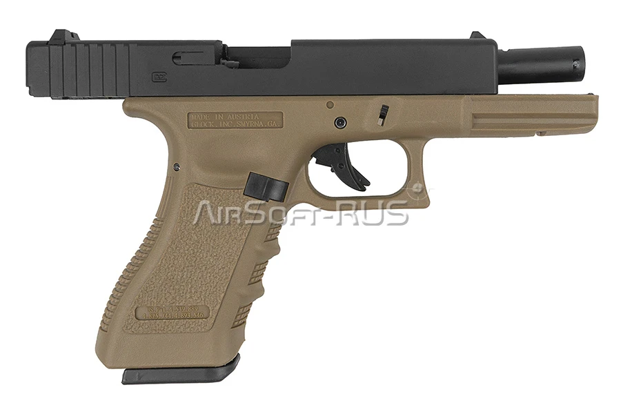 Пистолет East Crane Glock 18C DE/BK (EC-1103-DE/BK)