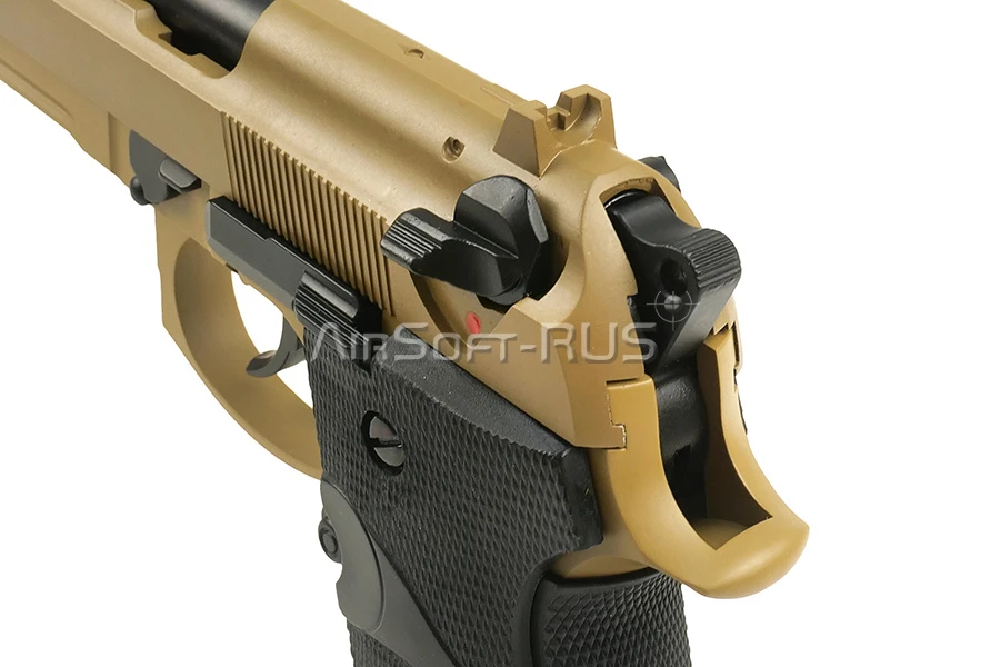 Пистолет WE Beretta M9A1 TAN CO2 GBB (DC-CP321(TAN)) [2]