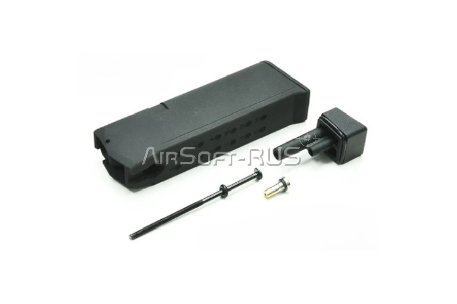 Облегчённый корпус магазина с основанием Guarder для Glock 19 BK TM (GLK-190(BK))