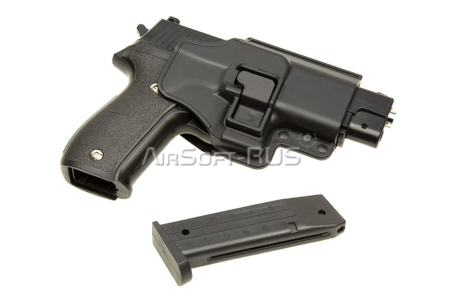 Пистолет Galaxy Sig Sauer 226 с кобурой spring (G.26+)