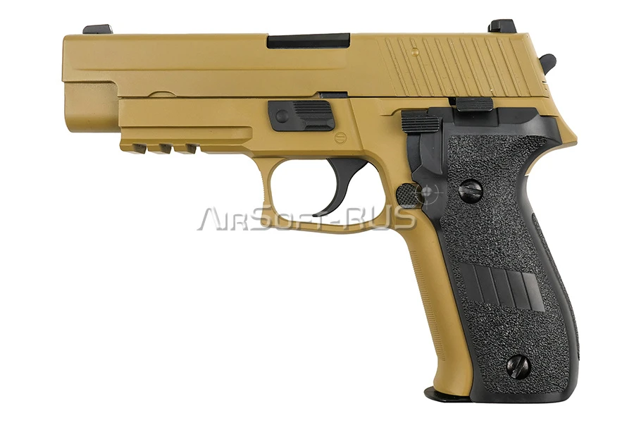 Пистолет WE SigSauer P226 Mk.25 TAN GGBB (GP431(TAN))