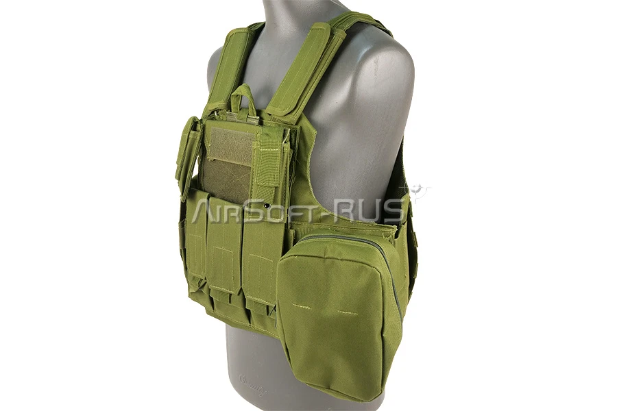 Бронежилет WoSporT CIRAS MAR Tactical Vest 600D OD (VE-01-OD)