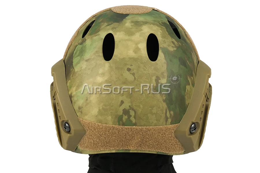 Шлем WoSport Ops Core Carbon Simple Дым (HL-09-PJ-DM)