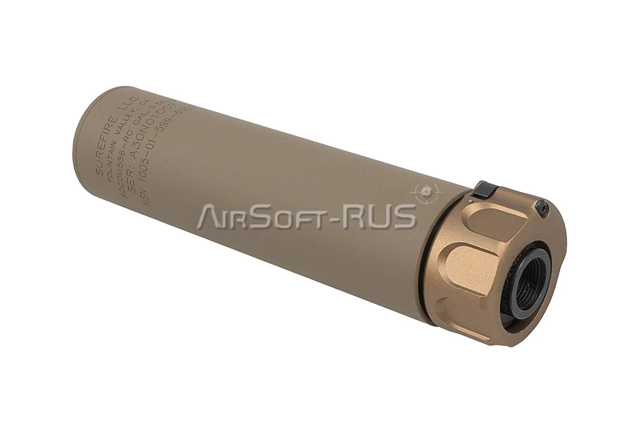 Глушитель с трассерным модулем Angry Gun SOCOM556 FDE (ANG-SOCOM556T-FDE)