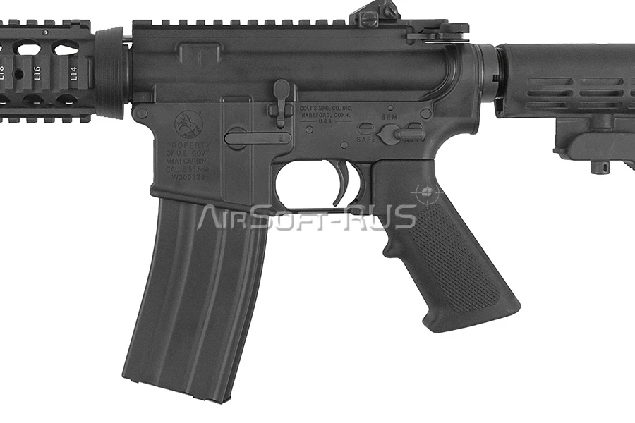 Карабин GHK M4 V3 12.5 GBB BK (GHK M4 RIS GBB V3 12.5)