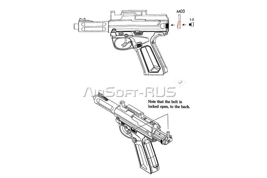 Кит MP7 CTM для AAP01 BK (CTM-KIT-0180)