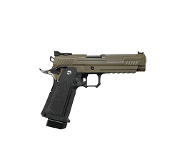 Пистолет Arcturus Hi-Capa 5" Vanguard BLK-TAN GBB (AT-GHC-V5-BT)