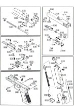 Газовая камера в сборе WE для Glock 34 (WE-G34-NOZZLE)