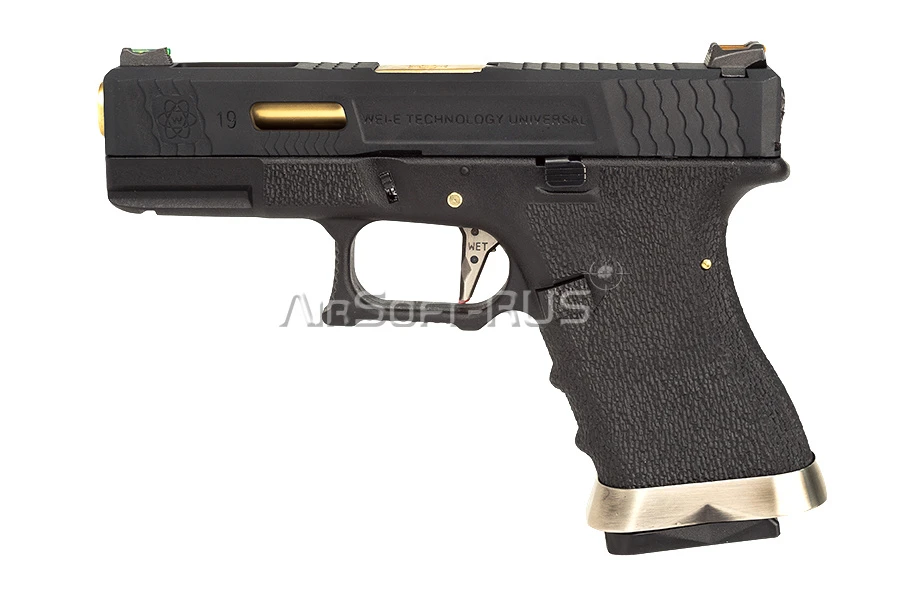 Пистолет WE Glock 19 Force Custom T5 (GP660-19-BG)