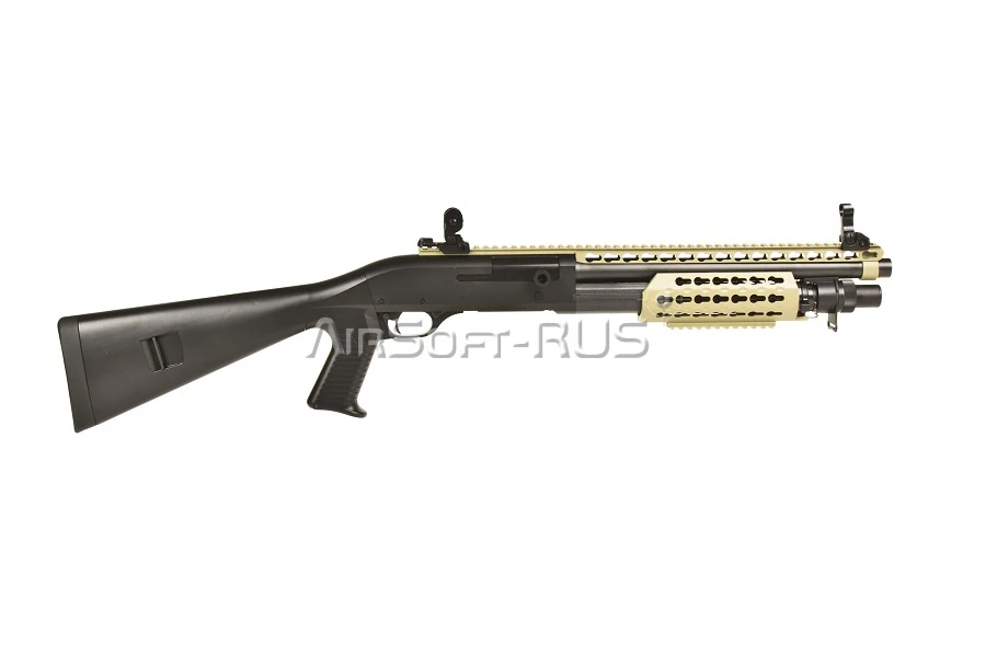 Дробовик Cyma Benelli M3 super 90 short keymod пластик TAN (CM365TN)
