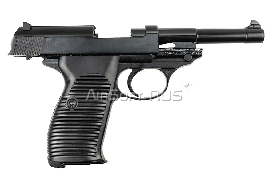 Пистолет WE Walther P38 GGBB BK (GP124BB)