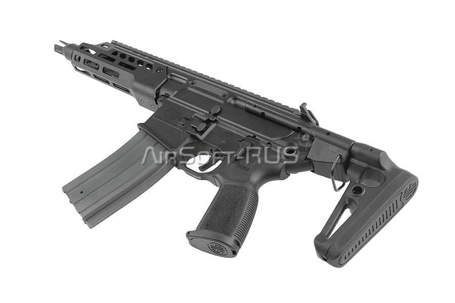 Карабин Well Pro SIG MCX RATTLER LT 7" GBB BK (WG10-7M)