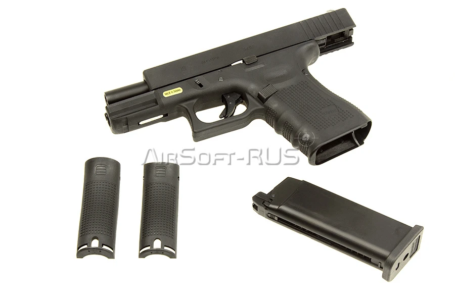 Пистолет WE Glock 19 Gen.4 GGBB (GP619B)