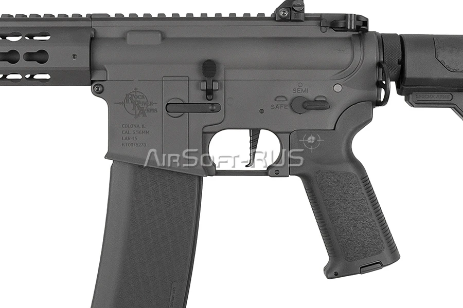 Карабин Specna Arms LAR-15 RRA KeyMod HAL GR (SA-P07-L-GREY)