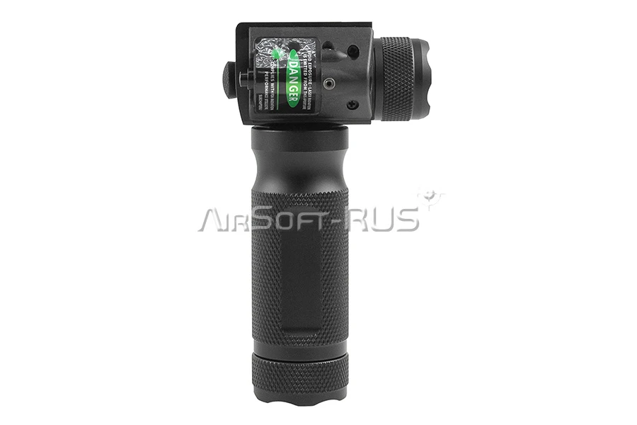 Ручка тактическая Linyi с фонарем и зелёным ЛЦУ (LFO-9911-G)
