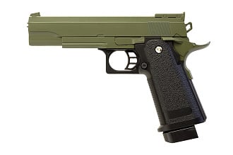 Пистолет Galaxy Colt Hi-Capa Green spring (G.6G)