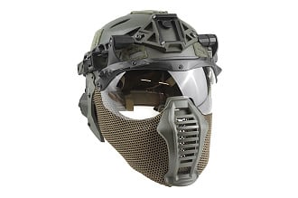 Шлем Wendy 3.0 WoSporT с полной защитой лица OD (HL-109-OD)