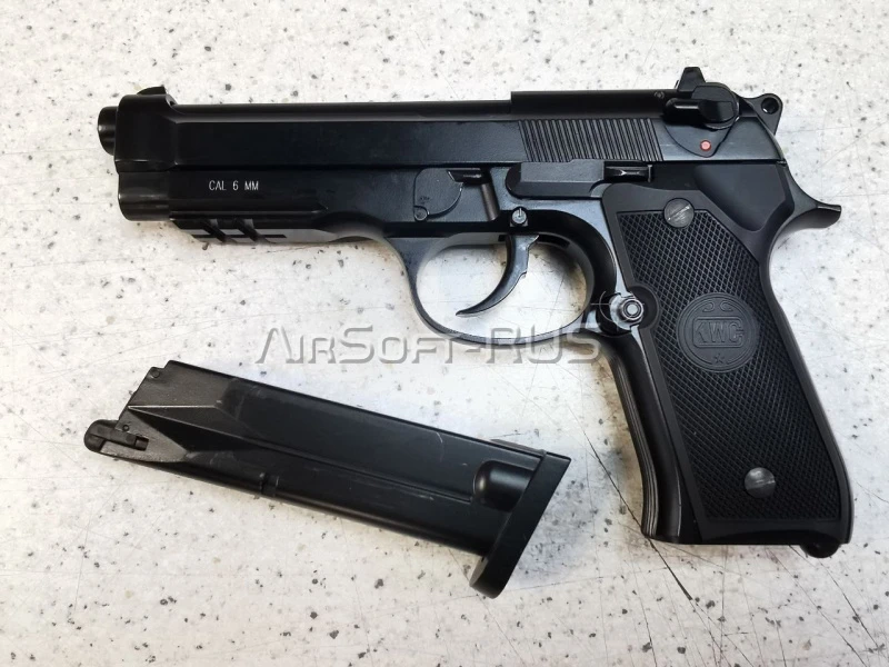 Пистолет KWC Beretta 92F CO2 GBB (DC-KCB-23AHN) [1]