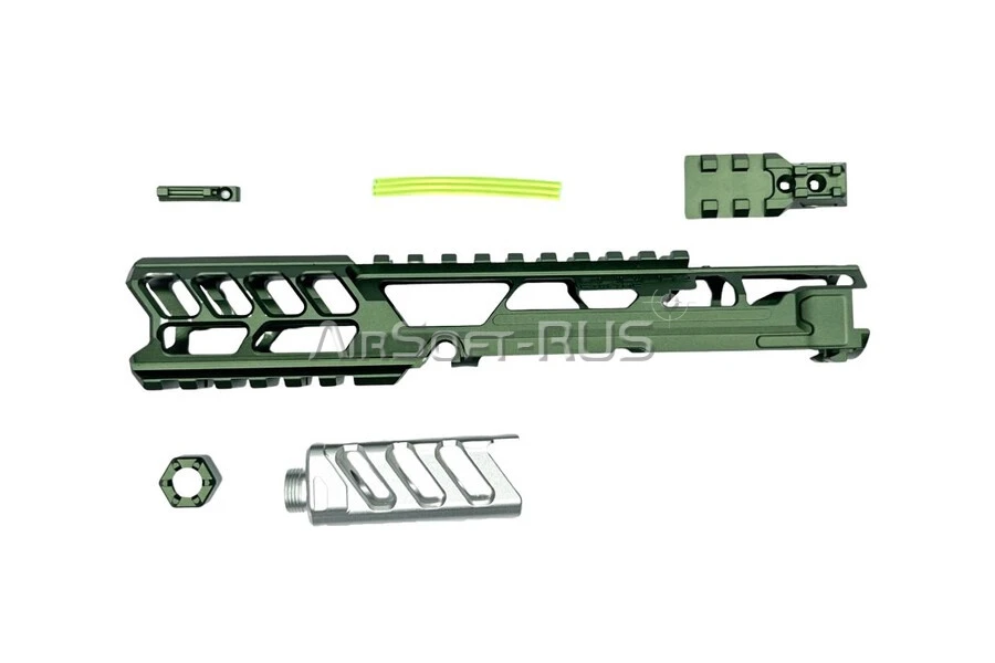 Аппер FUKU-2 Cutout Long version CTM для AAP-01/C Army Green/Silver (CTM-AUR-0057)