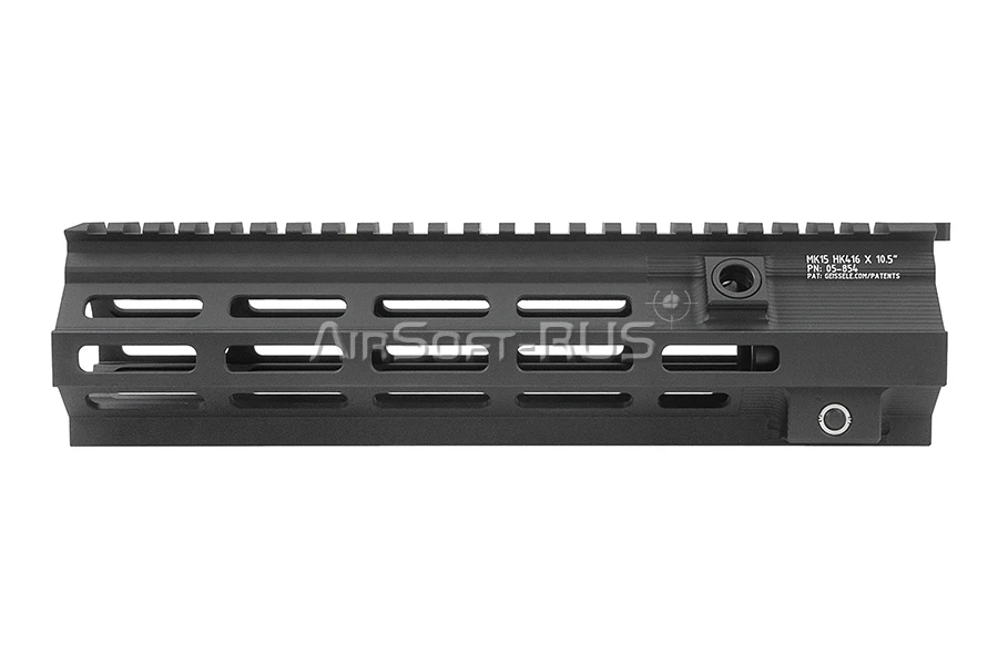 Цевьё Angry Gun Super Modular M-LOK 10.5″ для HK416 UMAREX/VFC  BLK (ANG-MK15-10.5U-BLK)
