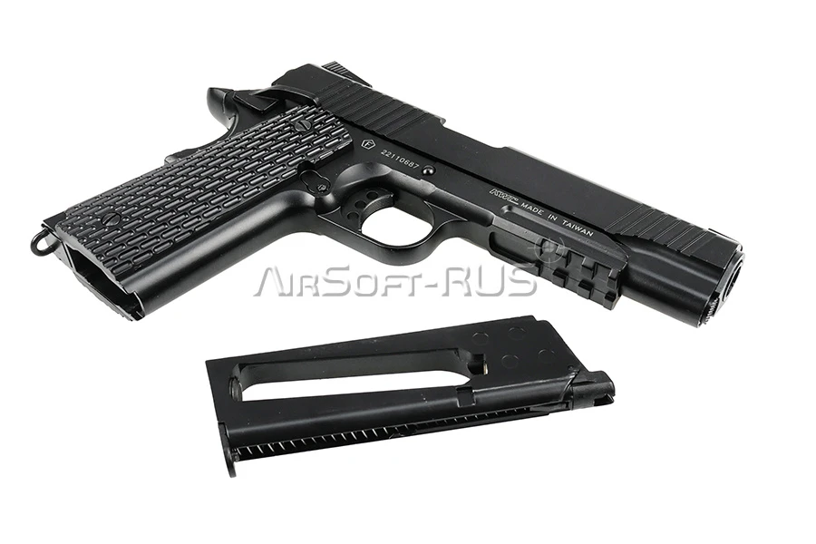 Пистолет KWC Colt 1911 Kimber Warrior CO2 GBB (KCB-77AHN)