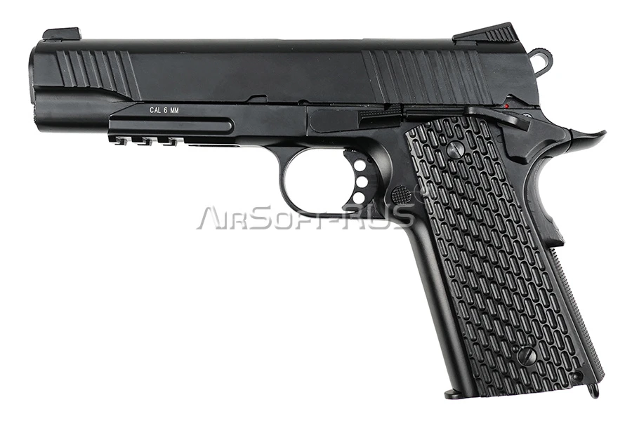 Пистолет KWC Colt 1911 Kimber Warrior CO2 GBB (DC-KCB-77AHN) [6]