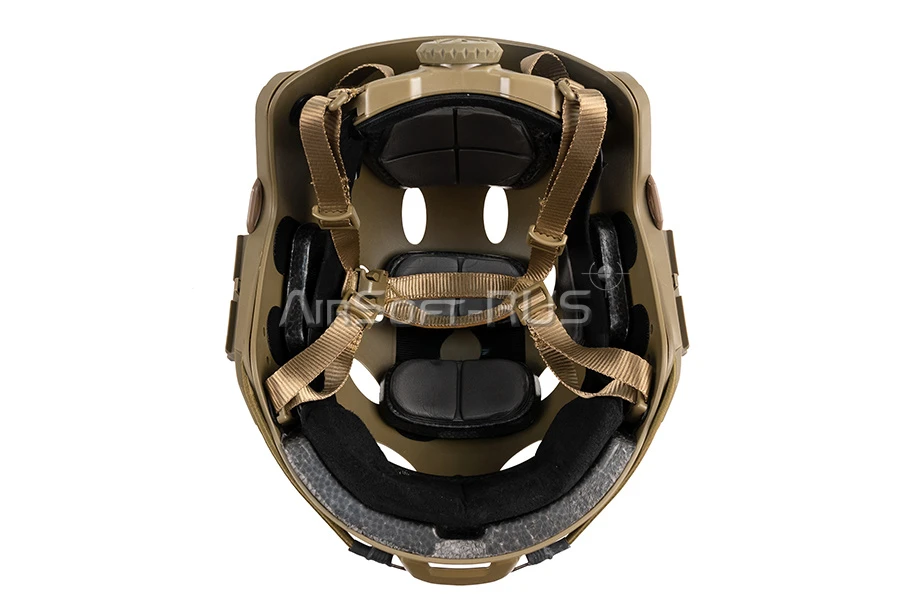 Шлем WoSporT с комплектом защиты лица TAN (HL-26-PJ-M-T)