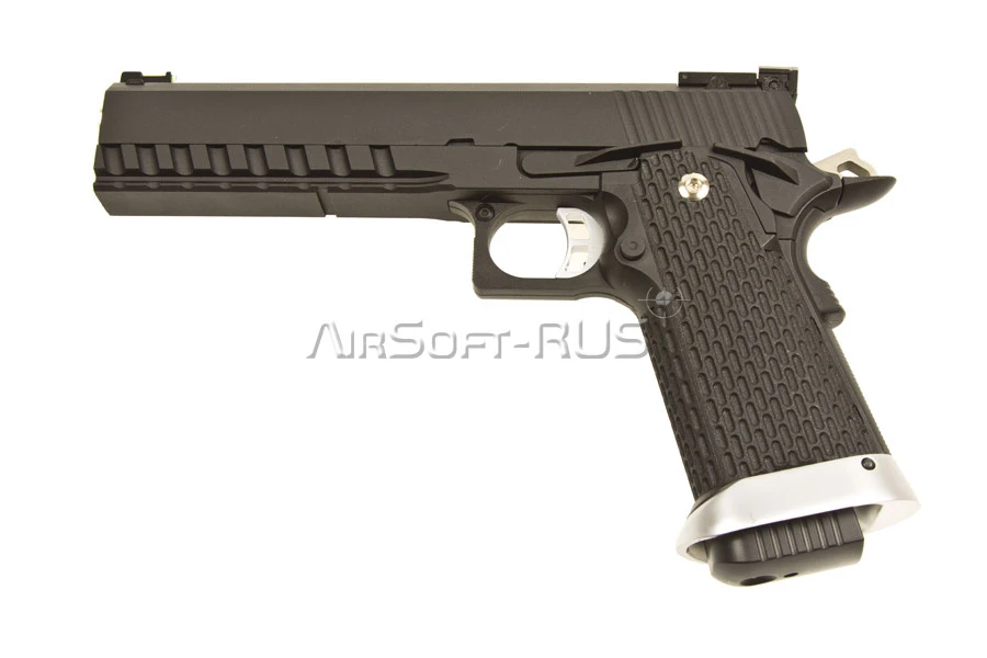 Пистолет KJW Hi-Capa 6' KP-06 Black GGBB (GP229(BK))