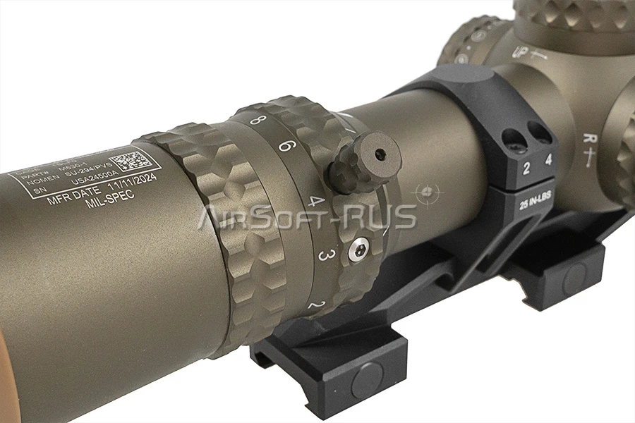 Оптический прицел Evolution Gear ATACR 1-8x24мм FFP MilSpec DE (EVG-1001M-FDE)