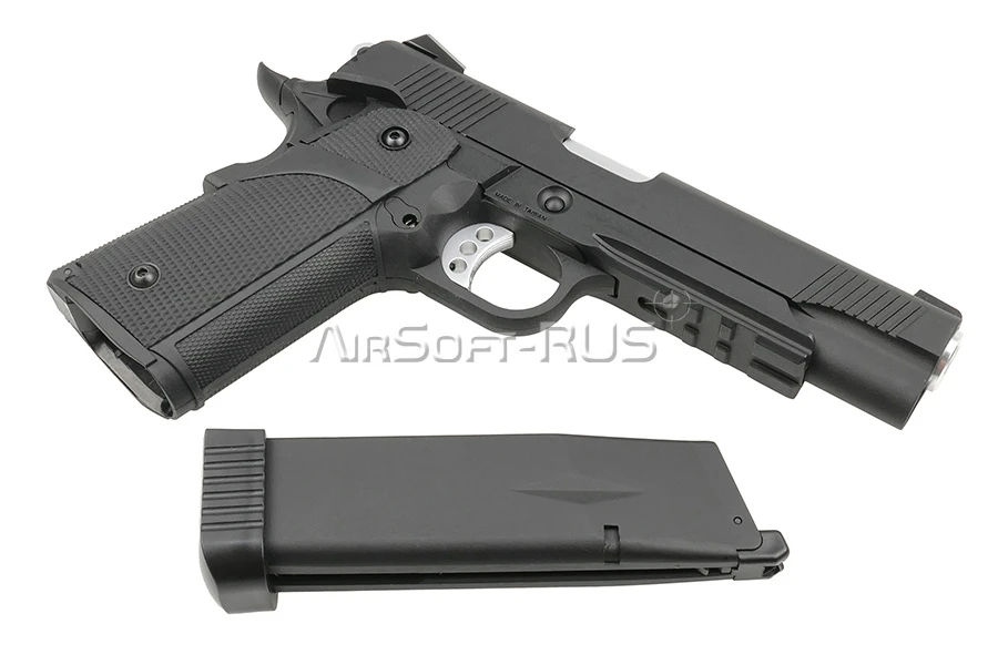 Пистолет KJW Colt Hi-Capa CO2 GBB (CP228(BK))