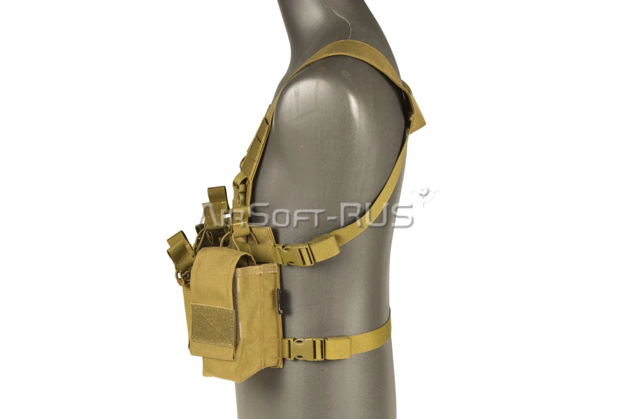 Нагрудник ASR D3 chest rig Coyote Brown (ASR-D3-CB)