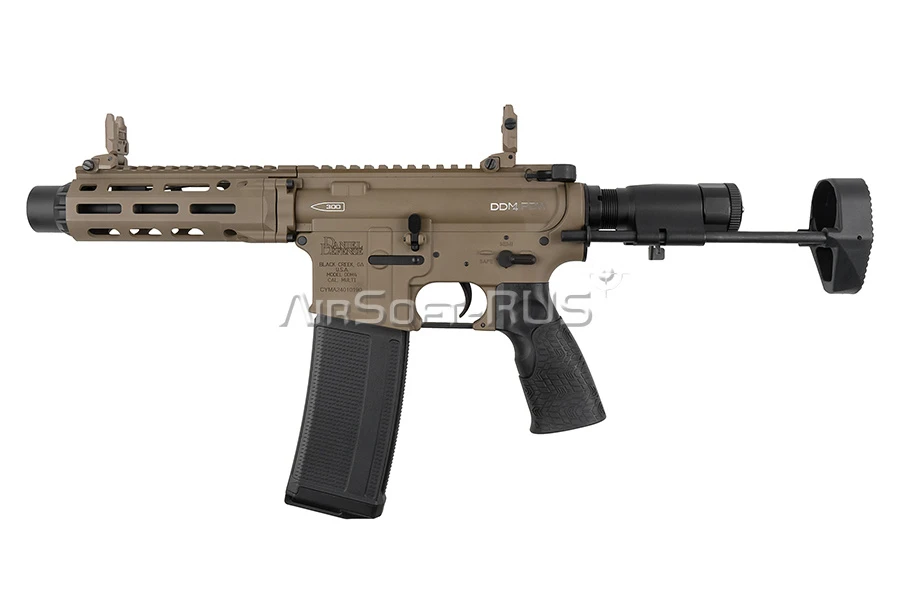 Карабин Cyma DDM4 PDW Platinum AEG FDE (DD105B FDE)