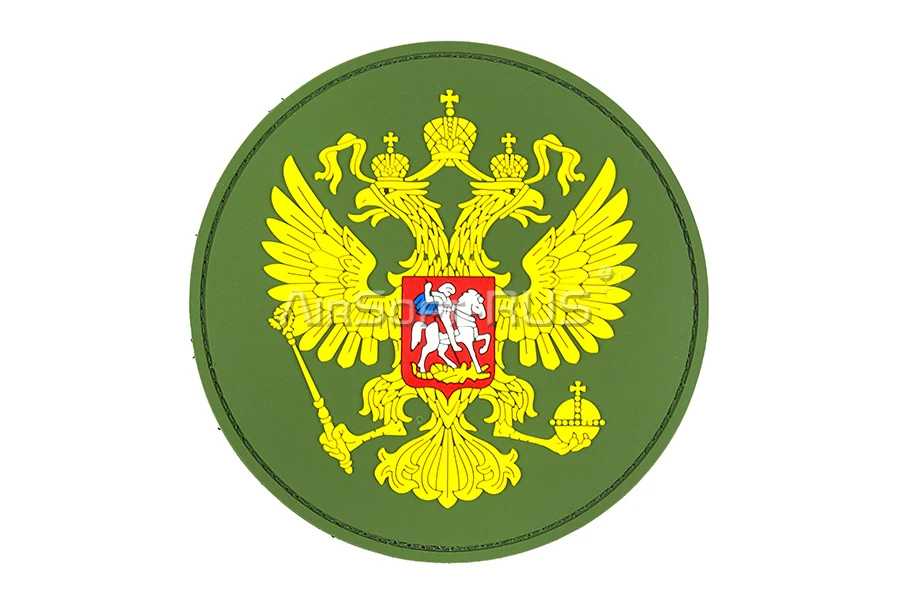 Патч ORC TACTIC Герб России ПВХ OD (TZ0402)