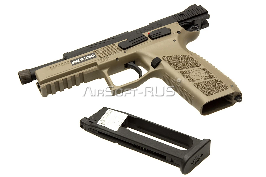 Пистолет KJW CZ P09 TAN CO2 GBB (DC-CP436TB(TAN)) [2]