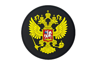 Патч ORC TACTIC Герб России ПВХ BK (TZ0406)