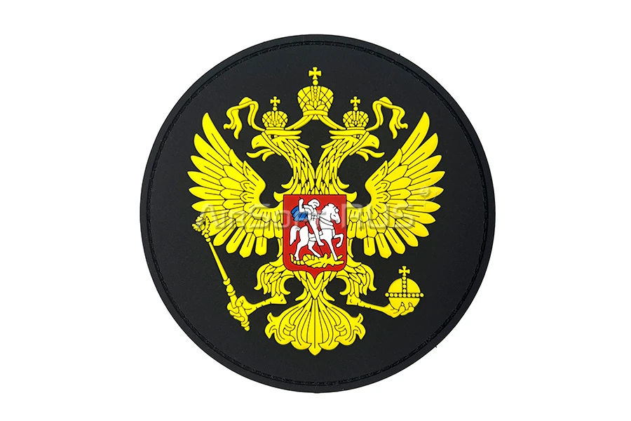 Патч ORC TACTIC Герб России ПВХ BK (TZ0406)