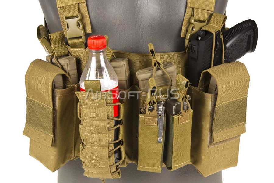 Нагрудник ASR D3 chest rig Coyote Brown (ASR-D3-CB)