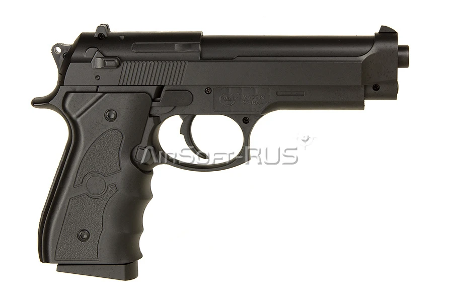 Пистолет Galaxy Beretta M92 Black spring (G.052B)