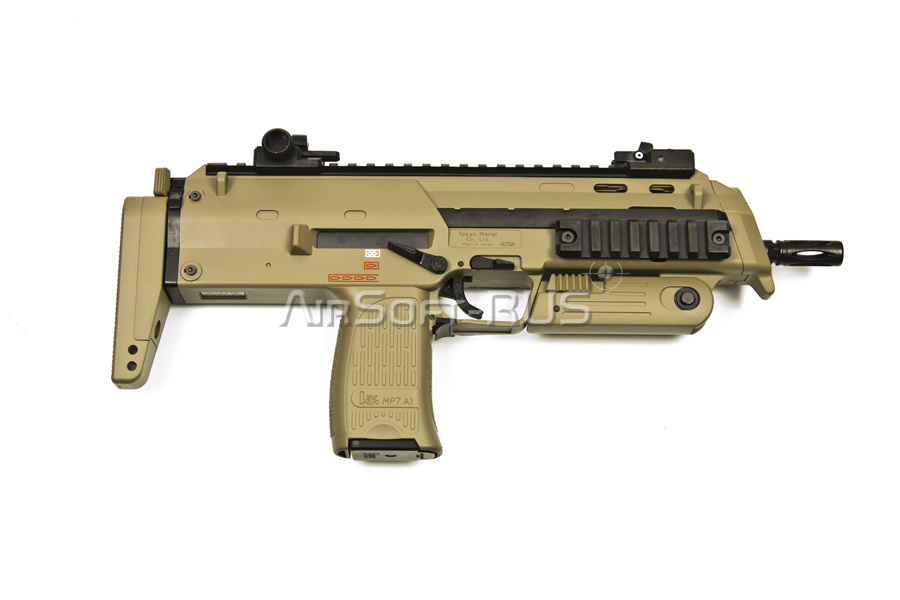 Пистолет-пулемёт Tokyo Marui MP7A1 TAN AEP (TM4952839175373)