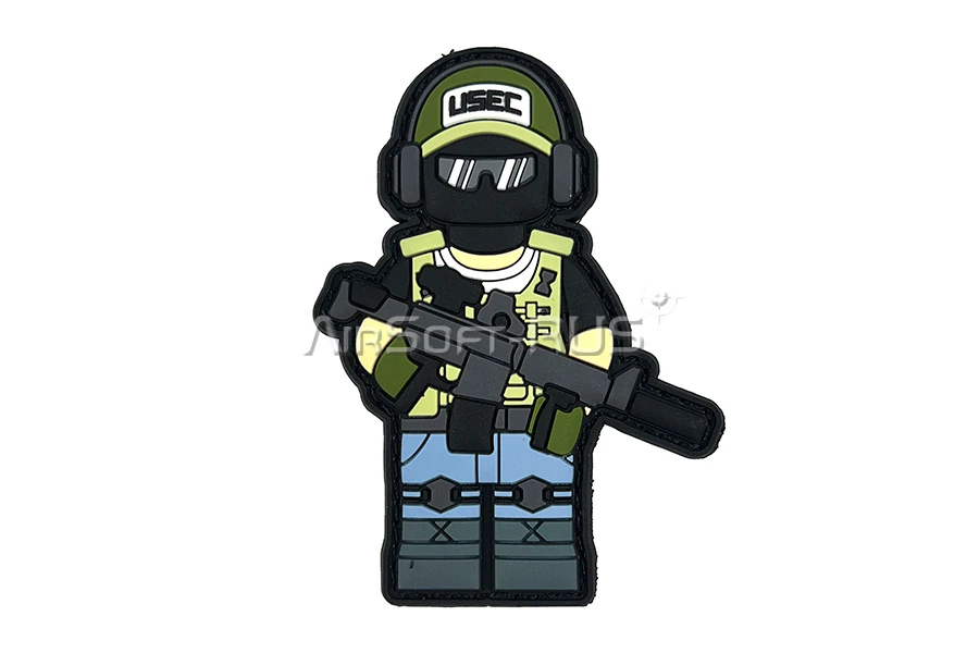 Патч ORC TACTIC Brick operator боец USEC ПВХ (TZ0422)