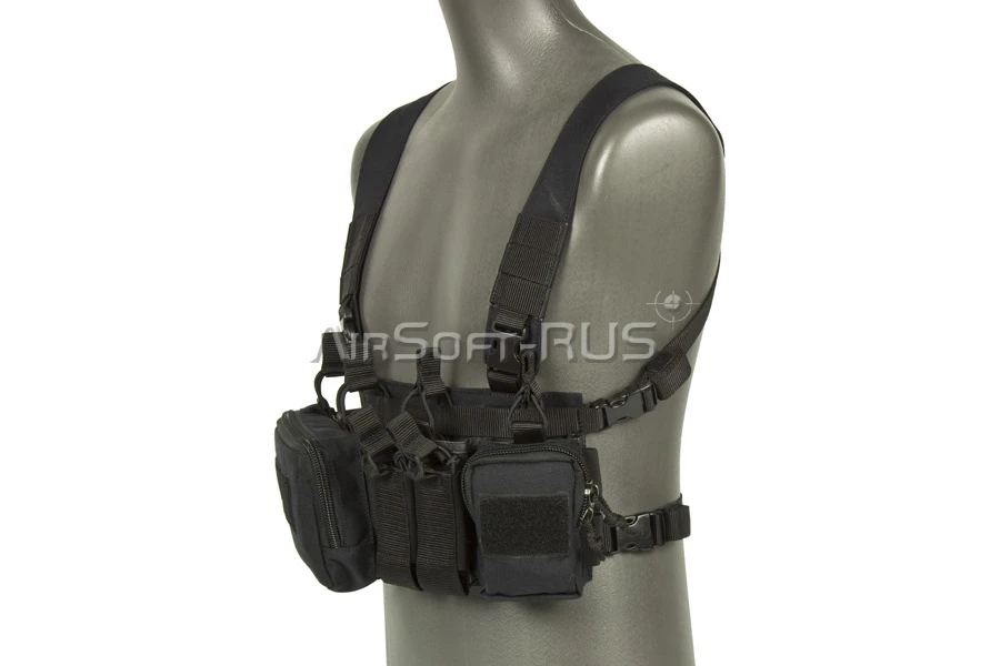 Нагрудник ASR D3-Heavy chest rig BK (ASR-D3HV-BK)