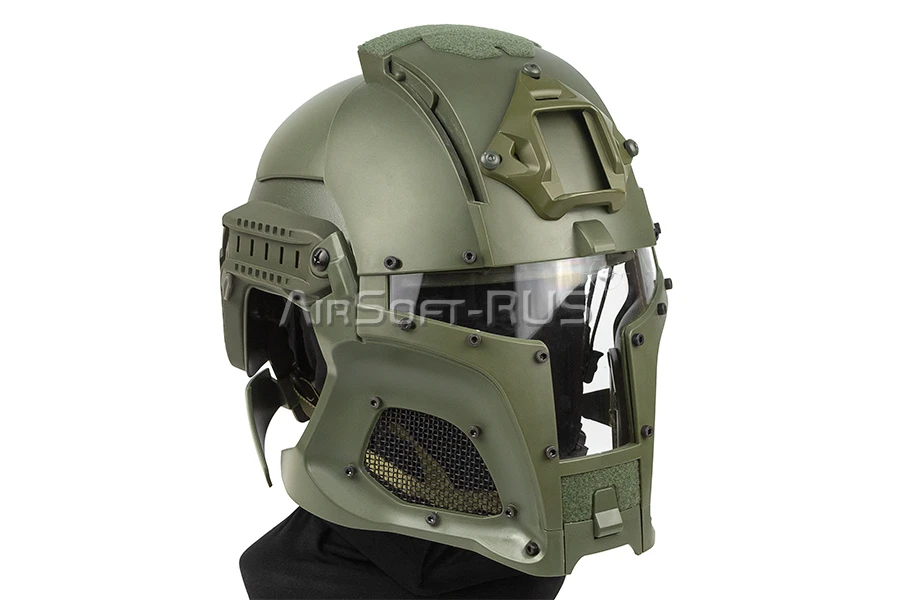 Шлем WoSport Medieval Iron Warrior OD (HL-97-OD)