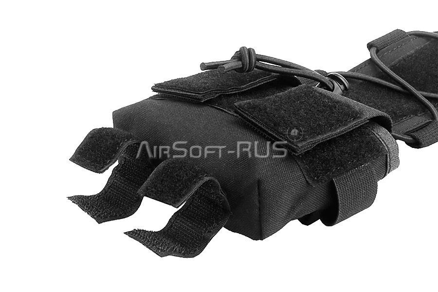 Нашлемный подсумок WoSporT BK (HL-ACC-59-BLK)