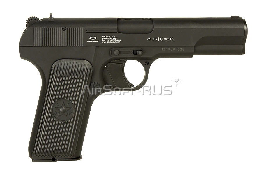 Пистолет пневматический Gletcher TT-P GNBB (RA47170)