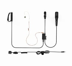 Гарнитура скрытого ношения EARMOR P20 с разъемом KENWOOD Левая (P20-L KENWOOD)